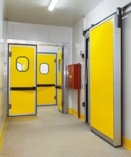 Faster Passage at Refrigerated Entrances