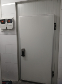 Flush Mount Cooler Swing Door