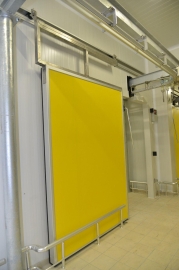 Monorail Sliding Cooler Door